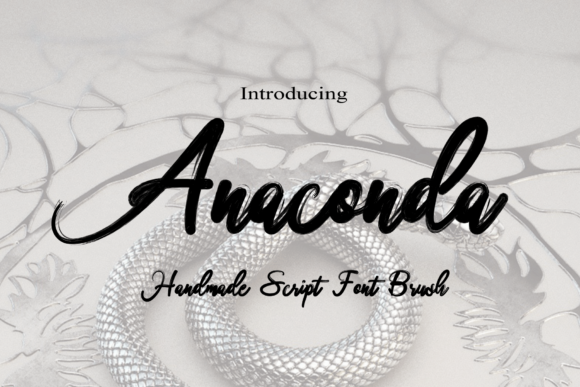 Anaconda Font: A Handmade Script for Modern Web Design