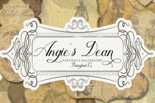 Angie s Dean Font Review: Elegant Script for Branding
