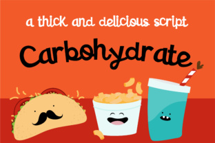 Carbohydrate: A Bold Script for Modern Brand Identity
