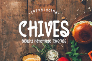 Chives Typeface: A Handwritten Font for Editorial Design