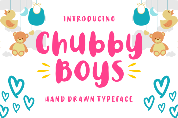 Chubby Boys: A Playful Display Font for Modern Web Design