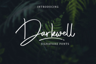 Darkwell Family: A Bold Script for Modern Brand Identity