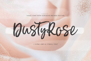 Dusty Rose: A Hand-Drawn Typeface for Modern Web Design
