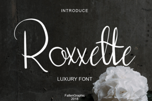 Elevate Your Brand with the Roxxette Script Typeface
