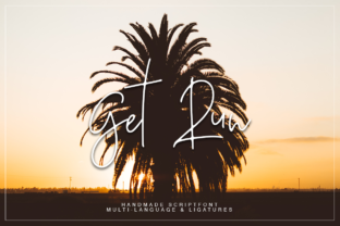 Get Run: A Fresh Calligraphy Font for Web Design