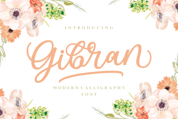 Gibran Font: Elevate Your Brand with Modern Calligraphy