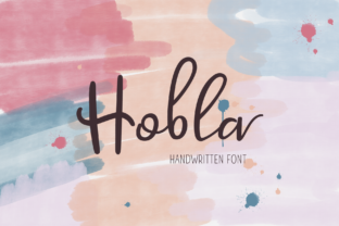 Hobla: The Handwritten Font That Stops the Scroll