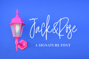 Jack and Rose: The Handwritten Font for Crafters
