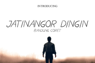 Jatinangor Dingin: The Cool Script Font for Makers