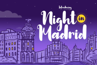 Night in Madrid Font: A Marketer's Tool for Bold Campaigns