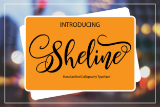 Sheline: A Refined Handwritten Typeface for Editorial Design