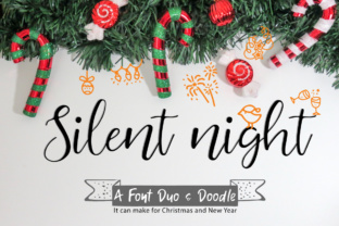 Silent Night Duo: The Handwritten Font That Elevates Small Brands