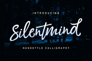 Silentmind: A Modern Script Typeface for Web Design