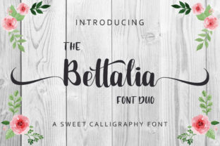 The Bettalia Duo: A Modern Script Font for Web Design
