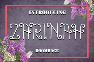 Zarinah: A Handwritten Typeface for Editorial Design